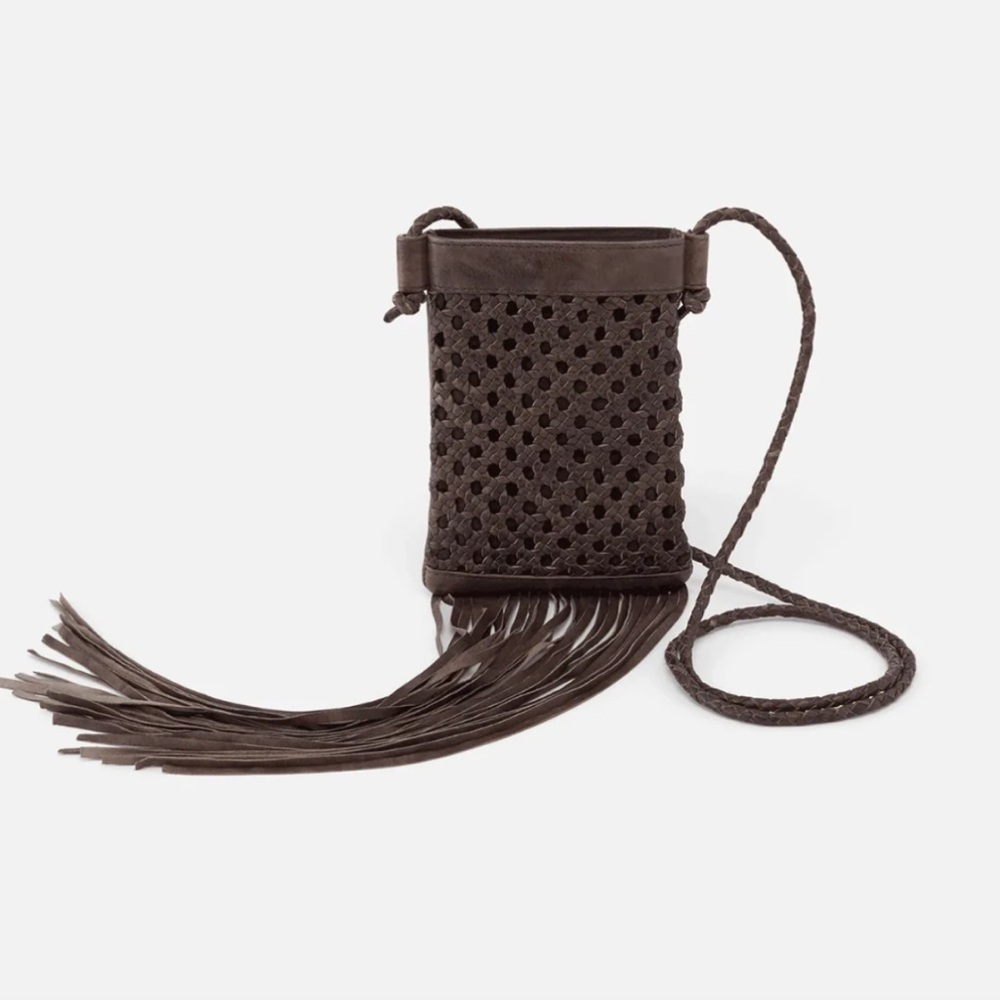 HOBO Dark Unber Mist Lattice Weave Crossbody Bag -Limiteded Edition - Picture 3 of 13